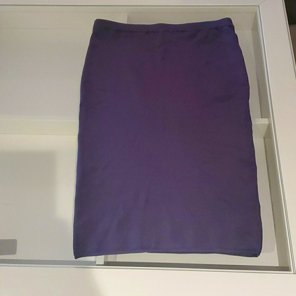 MARCIANO Purple Bandage Skirt